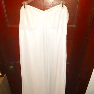 Size 18 Strapless Prom Dress